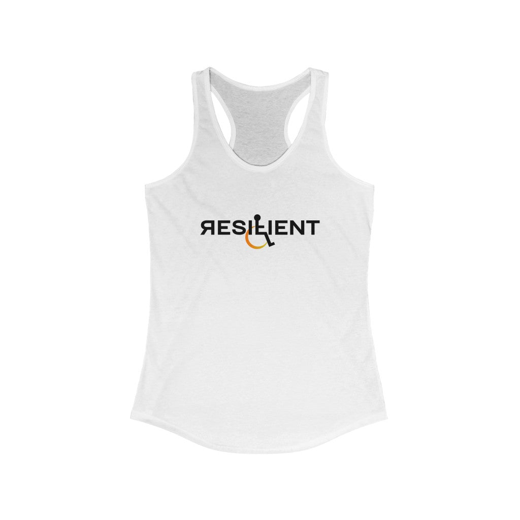 Resilient Logo - Women's Ideal Racerback Tank